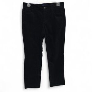 Talbots Black Corduroy Pants